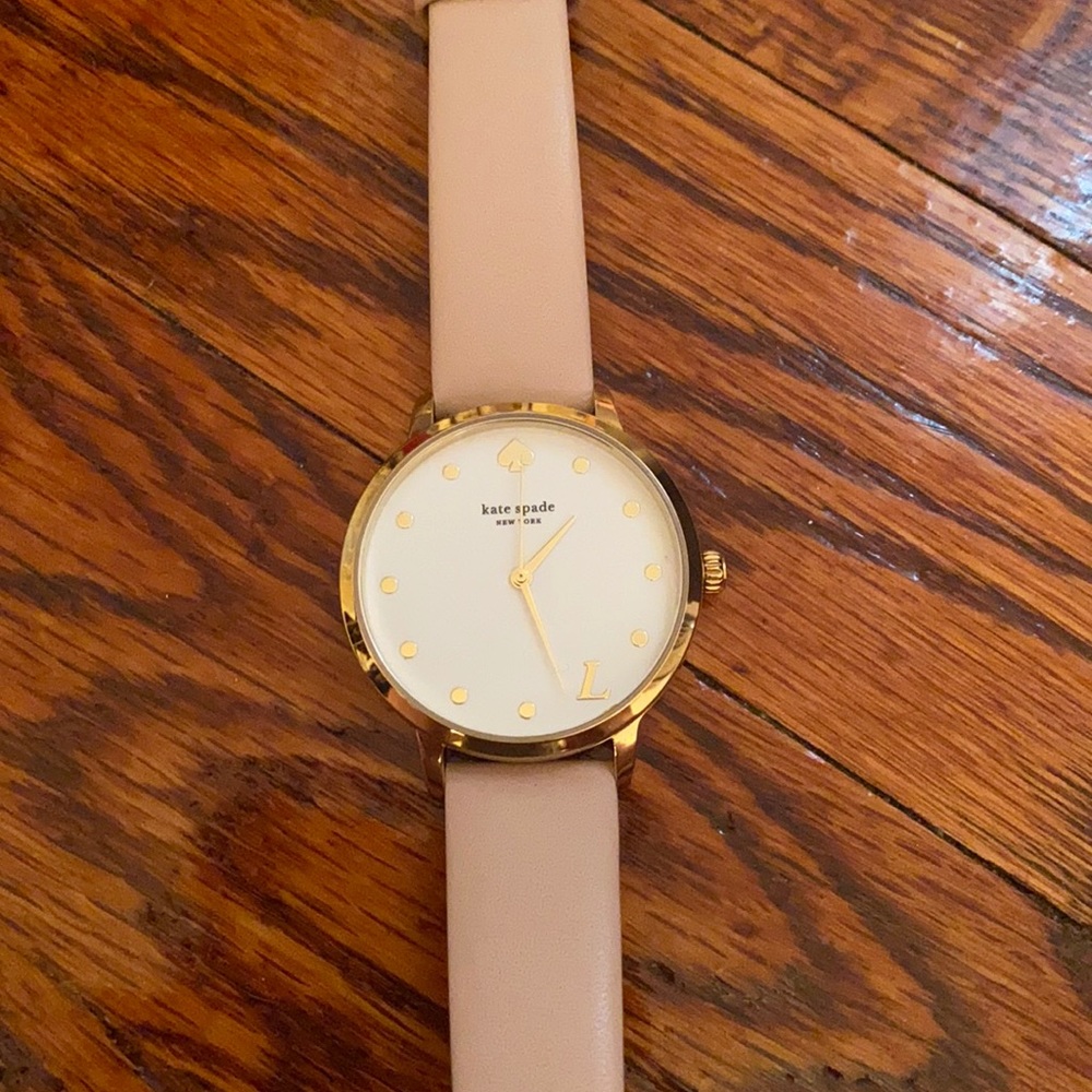 Pink Kate Spade Watch with L